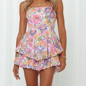 Floral Romper Hello Molly Dress